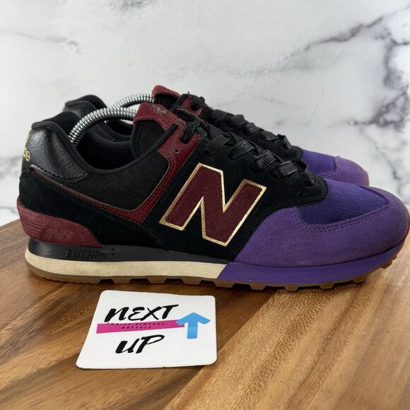Men’s size 9.5-New Balance Black History Month BHM Purple Casual Sneakers main image 6